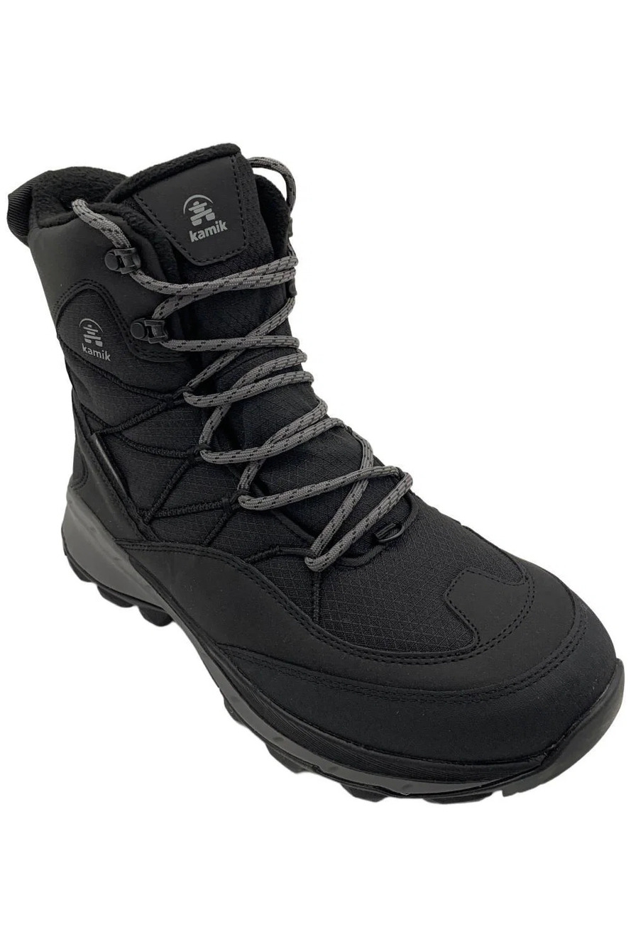 Kamik Women's Trek Ice Snow Boots Black - Medium